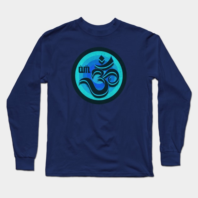 Spiritual Ice Dot Om Long Sleeve T-Shirt by CTShirts